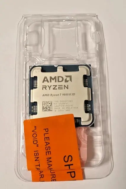 AMD Ryzen 7 9800X3D 4.7GHz Socket AM5 Tray oem without Box AMD